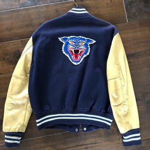 Vintage Tiger Letterman Jacket